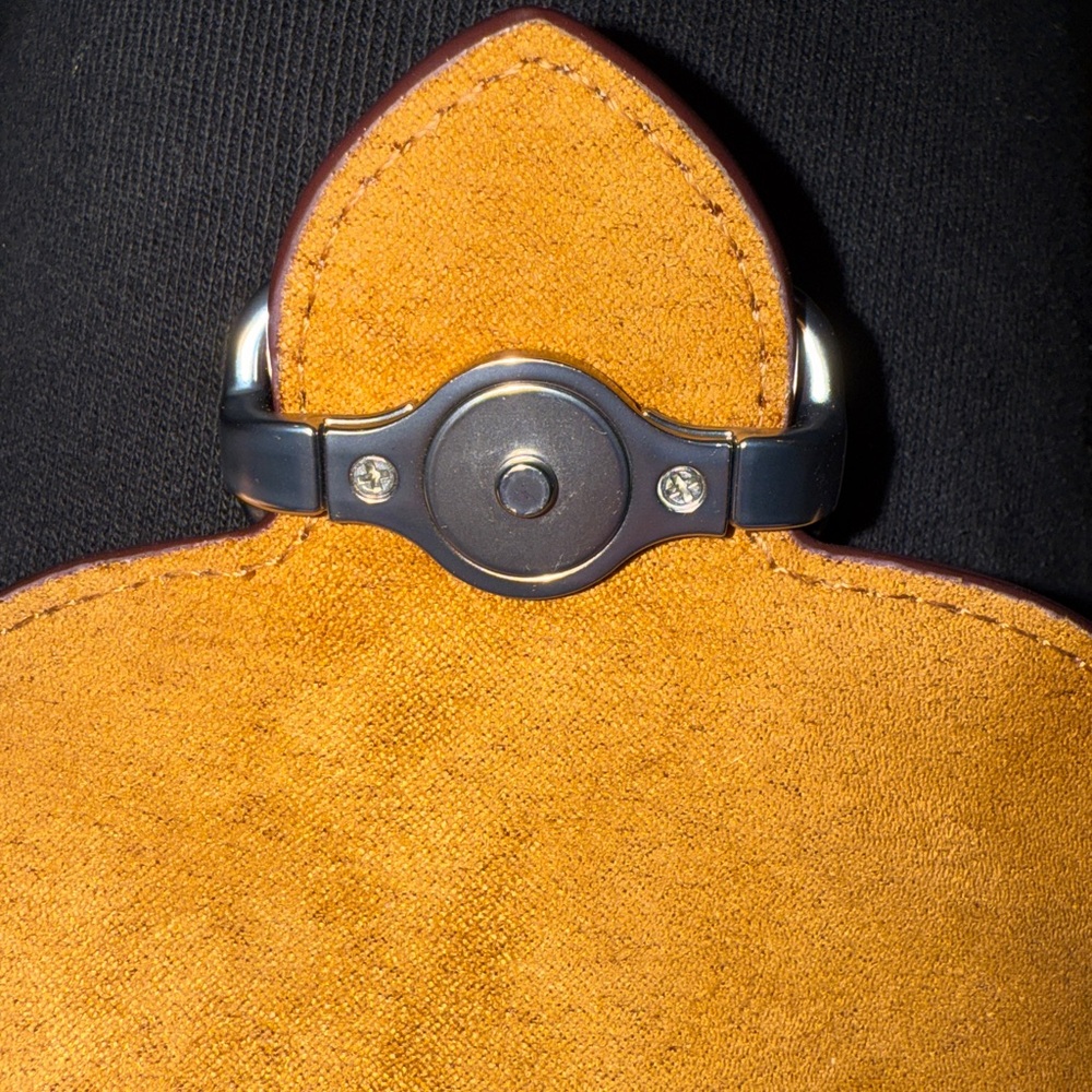 Coach Pink Leather Morgan Card Case on a Chain - Picture 11 of 16